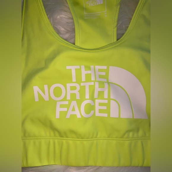 THE NORTH FACE Women's Elevation Sports Bra, LED Yellow Medium NWT - Picture 2 of 6